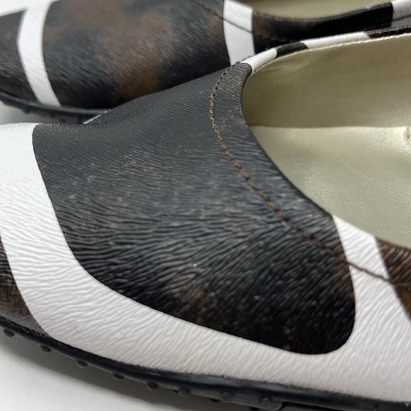 BELLINI Cow Print Ballet Flat Size 7 - Picture 9 of 10